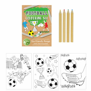 Kit de dessin football &Eacute;CO-RESPONSABLE (25 pi&egrave;ces)