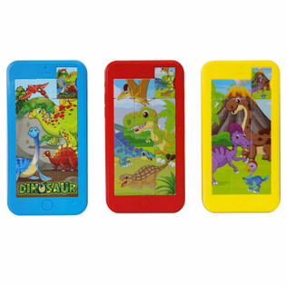 Puzzle Coulissant Dinosaure - 8x16 cm