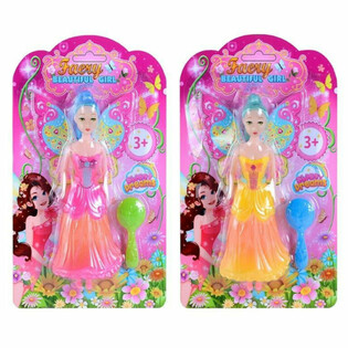 Poup&eacute;e Elfe de R&ecirc;ve sur Carte (6 pcs)