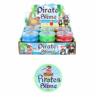 SLIME DE PIRATE EN PR&Eacute;SENTOIR (24 pcs)