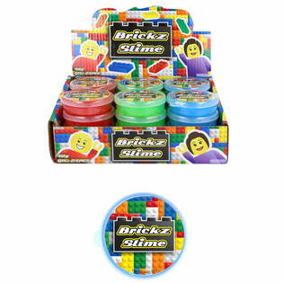 BRICKS BOUWSTENEN SLIJM EN PR&Eacute;SENTOIR (24 pcs)