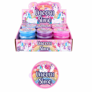 SLIME LICORNE PR&Eacute;SENTOIR DE TABLE (24 pcs)