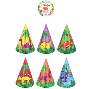 CHAPEAUX DE F&Ecirc;TE DINOSAURE MIX (120 PI&Egrave;CES)
