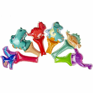 Ballons &agrave; Main Dinosaures Auto-gonflables (48 pi&egrave;ces)