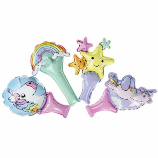 Ballons &agrave; Main Licorne Auto-Gonflants (48 pi&egrave;ces)