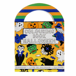 Petits Livrets de Coloriage Halloween avec Autocollants (48 Pi&egrave;ces)