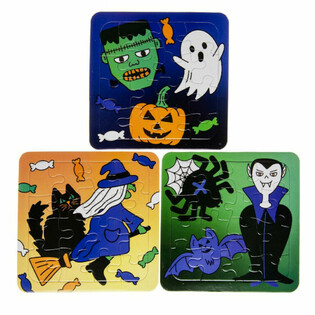 Puzzles d'Halloween en Mélange - 14 x 14 cm (50 pièces)