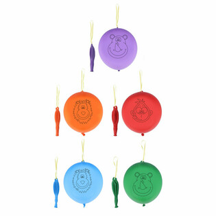 Ballons de Punch Animaux de la Jungle (50 pi&egrave;ces)