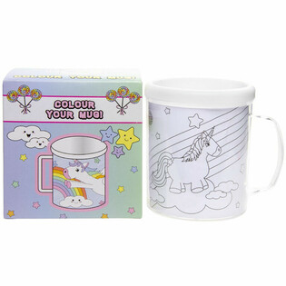 LICORNE - COLORIE TON PROPRE GOBELET (2 pcs.)