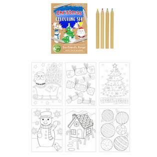 Kit de Dessin de No&euml;l &Eacute;CO-FRIENDLY - Licorne (25 pi&egrave;ces)