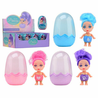 ŒUF SURPRISE BÉBÉ PRINCESSE EN PRÉSENTOIR (12 pcs)