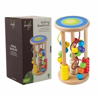 Jou&eacute;co - Circuit de Billes Roulant en Bois - &Agrave; partir de 12 mois (1 pc.)
