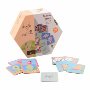 JOUECO - JEU DE MÉMOIRE FAMILLE THE WILDIES - Dès 24 Mois (1 pce)
