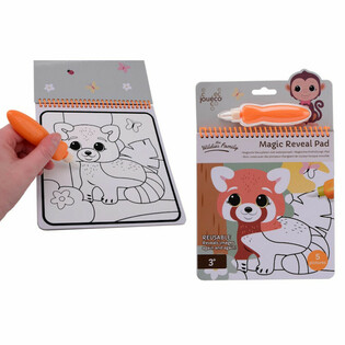 JOUECO - Bloc de Coloriage Magique The Wildies Family - 3 ans+ (1 pc)