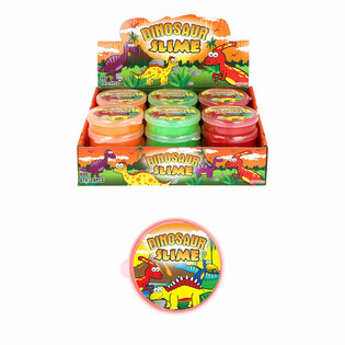 SLIME DINOSAURE EN PR&Eacute;SENTOIR (24 pcs)