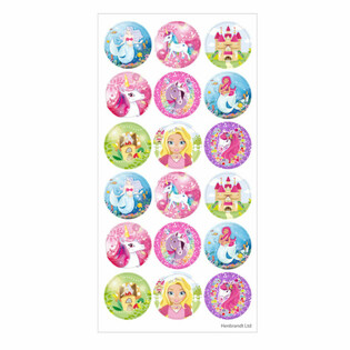 Autocollants Fun - Girls Fantasy World (lot de 10)