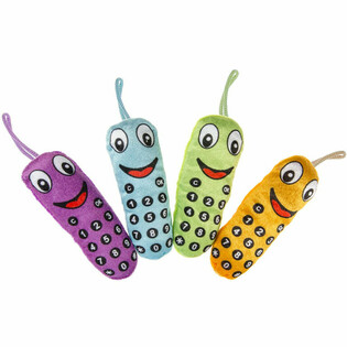 T&Eacute;L&Eacute;PHONE GSM JOYEUX EN PELUCHE (24 pces.)