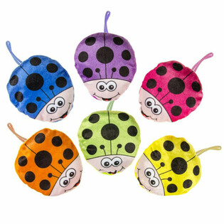 COCCINELLES EN PELUCHE (36 pcs)