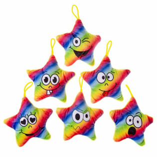 Étoiles en Peluche Arc-en-Ciel (24 pcs)