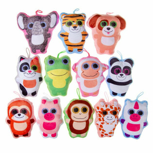PELUCHES AUX GROS YEUX (Lot de 24)