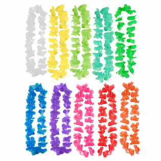 COLLIER HAWA&Iuml;EN - COULEURS MIXTES (10 pcs)