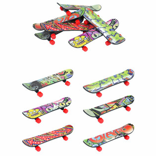 Mini Skates &agrave; Doigts Mix - Display (72 pcs)