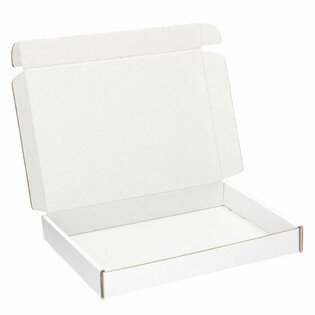 Boîte postale extra-plate A5 BLANCHE - 220x155x28 mm (50 pcs)