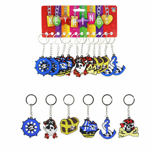 PORTE-CL&Eacute;S - PIRATES (12 pcs)
