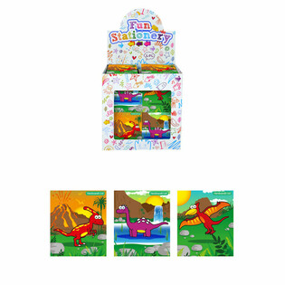 Pr&eacute;sentoir de Carnets de Notes Dinosaures (480 pcs)