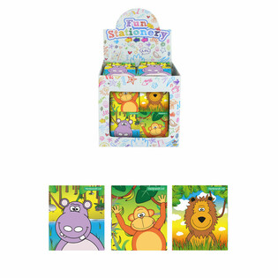 Carnets de Notes 'Animaux de la Jungle' en Pr&eacute;sentoir (480 pcs)