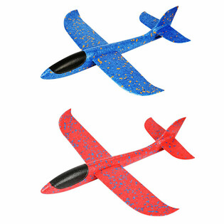 XL GROS AVIONS PLANEURS EN MOUSSE (6 pcs.)
