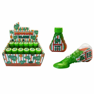 SLIME DINOSAURE EN PRÉSENTOIR (12 PIÈCES)