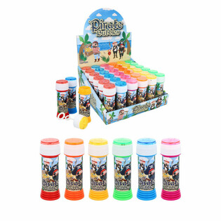 Bulles de Savon Pirates 50ml avec Jeu de Patience (Pr&eacute;sentoir 36 pi&egrave;ces)