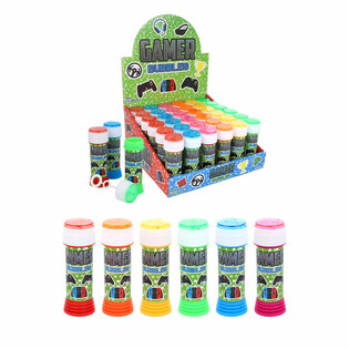 Bulles de Savon Gamer - 50ml (Pr&eacute;sentoir de 36 pi&egrave;ces)