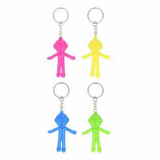 Porte-cl&eacute;s Alien Color&eacute;s Mixtes (60 pi&egrave;ces)