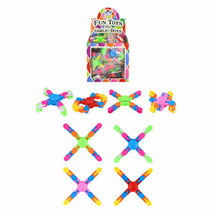Fidget Spinner Flexible - En Pr&eacute;sentoir (24 pcs)