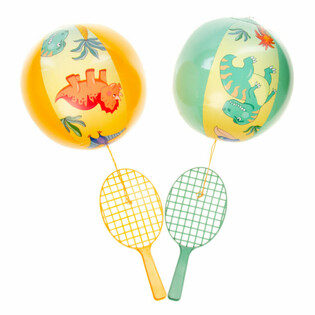 Raquette Paddle avec Balle - Dinosaure (12 pcs.)
