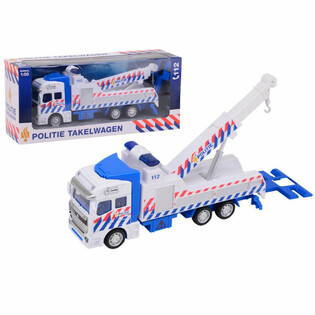 Dépanneuse de Police 112 en Boîte Vitrine (1 pc.)
