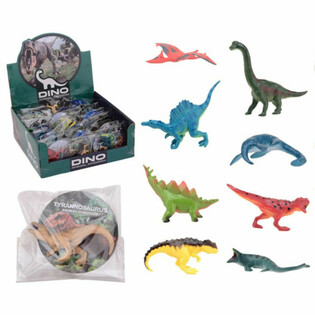 ANIMAL WORLD - FIGURINES DE DINOSAURES EN PR&Eacute;SENTOIR (36 pcs)