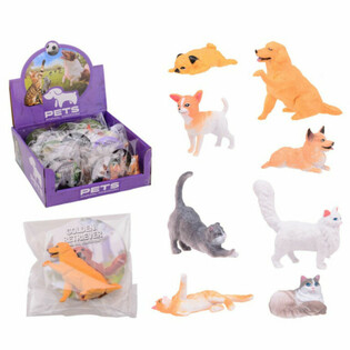 ANIMAL WORLD - FIGURINES ANIMAUX DOMESTIQUES EN PRÉSENTOIR (36 pcs)