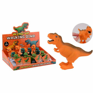 Dinosaure T-Rex à Remonter en Présentoir (12 pièces)