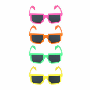 LUNETTES DE SOLEIL PIXEL - ENFANTS (12 pcs)