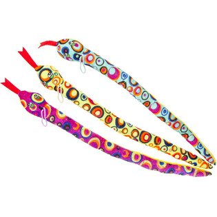 Serpent en peluche - 52 cm de long - Couleurs mixtes (24 pièces)