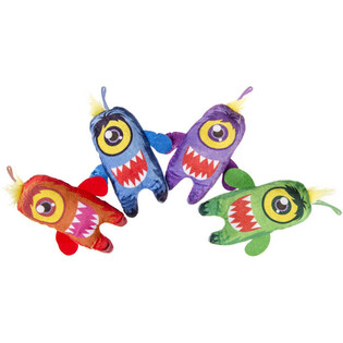 MONSTRES EN PELUCHE - MIX COULEURS (24 pcs)