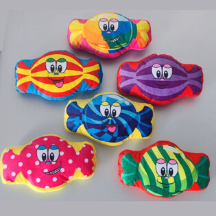 Bonbons en Peluche - Couleurs Mixtes (24 pcs)