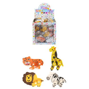 GOMMES ANIMAUX DE LA JUNGLE EN PR&Eacute;SENTOIR (84 pcs.)