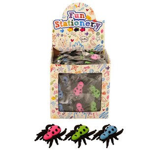 GOMMES ARAIGN&Eacute;ES EN PR&Eacute;SENTOIR (84 pcs)
