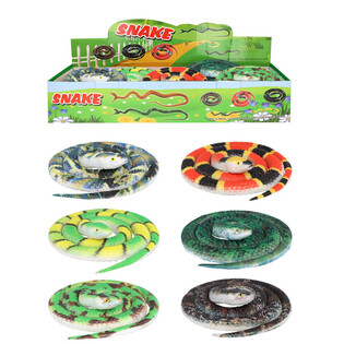 SERPENTS - 70 CM DE LONG MIX DE VARI&Eacute;T&Eacute;S EN PR&Eacute;SENTOIR (36 pcs.)
