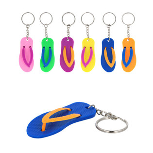 PORTE-CL&Eacute;S TONGS - MIX COULEURS (60 pcs)