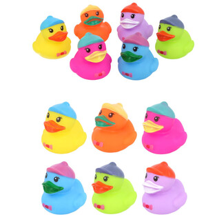 Canards de Bain Color&eacute;s Mixte 5.5x5.5x5cm (144 pcs)